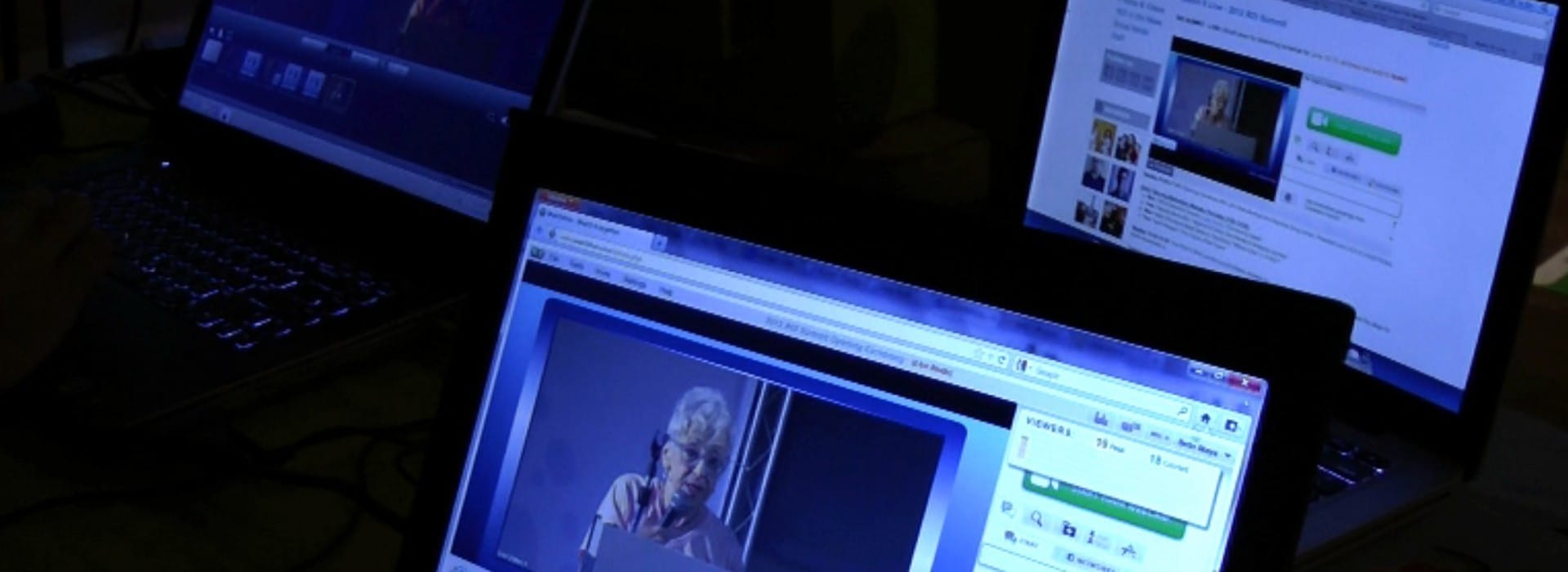 הרצאה בשידור חי